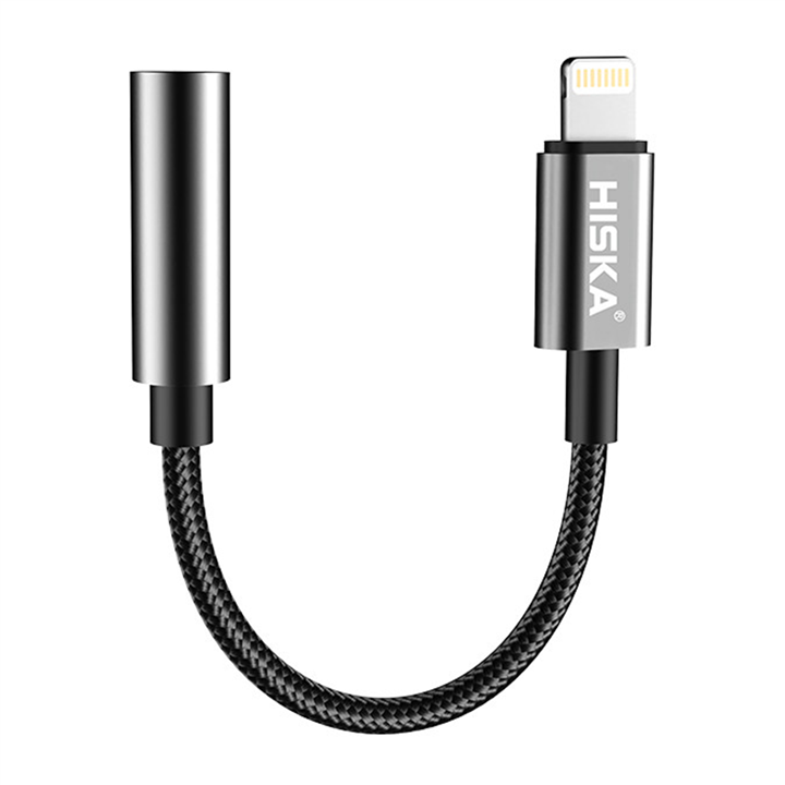 کابل لایتنینگ به AUX هیسکا مدل W24 طول 10 سانتی متر